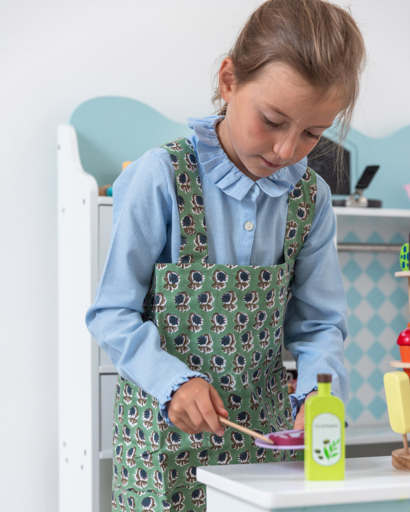 Unisex Crossback Schürze für Kinder