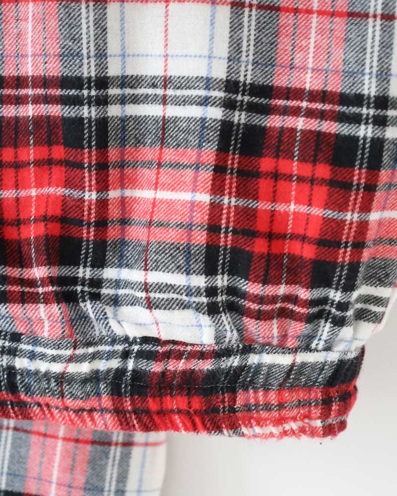 Damen Pyjama kariert Flanell