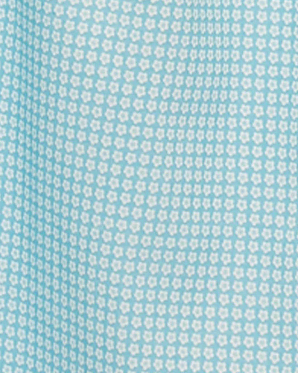 Mädchenbluse Türkis Kurzärmelig