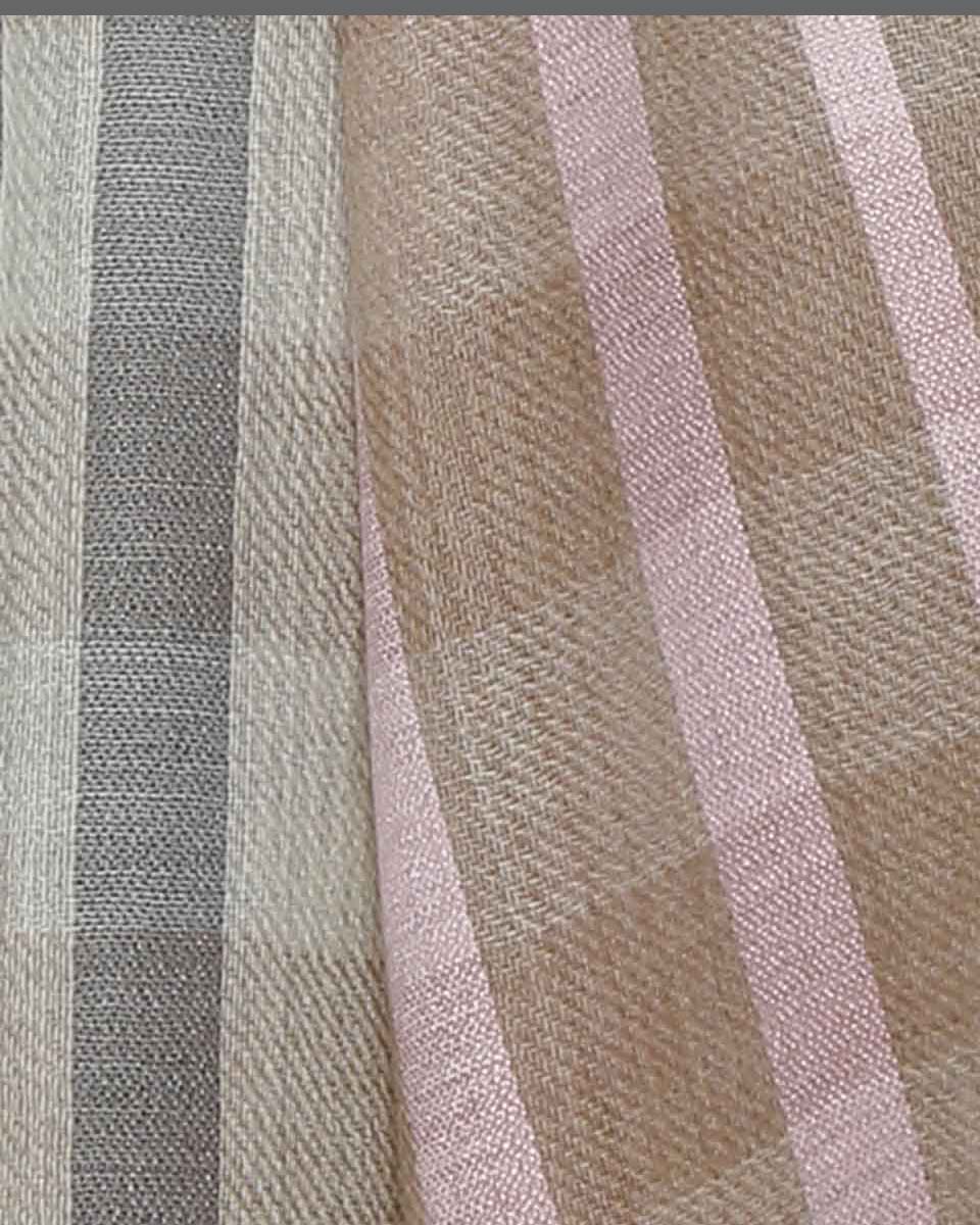 Damenschal pastell kariert