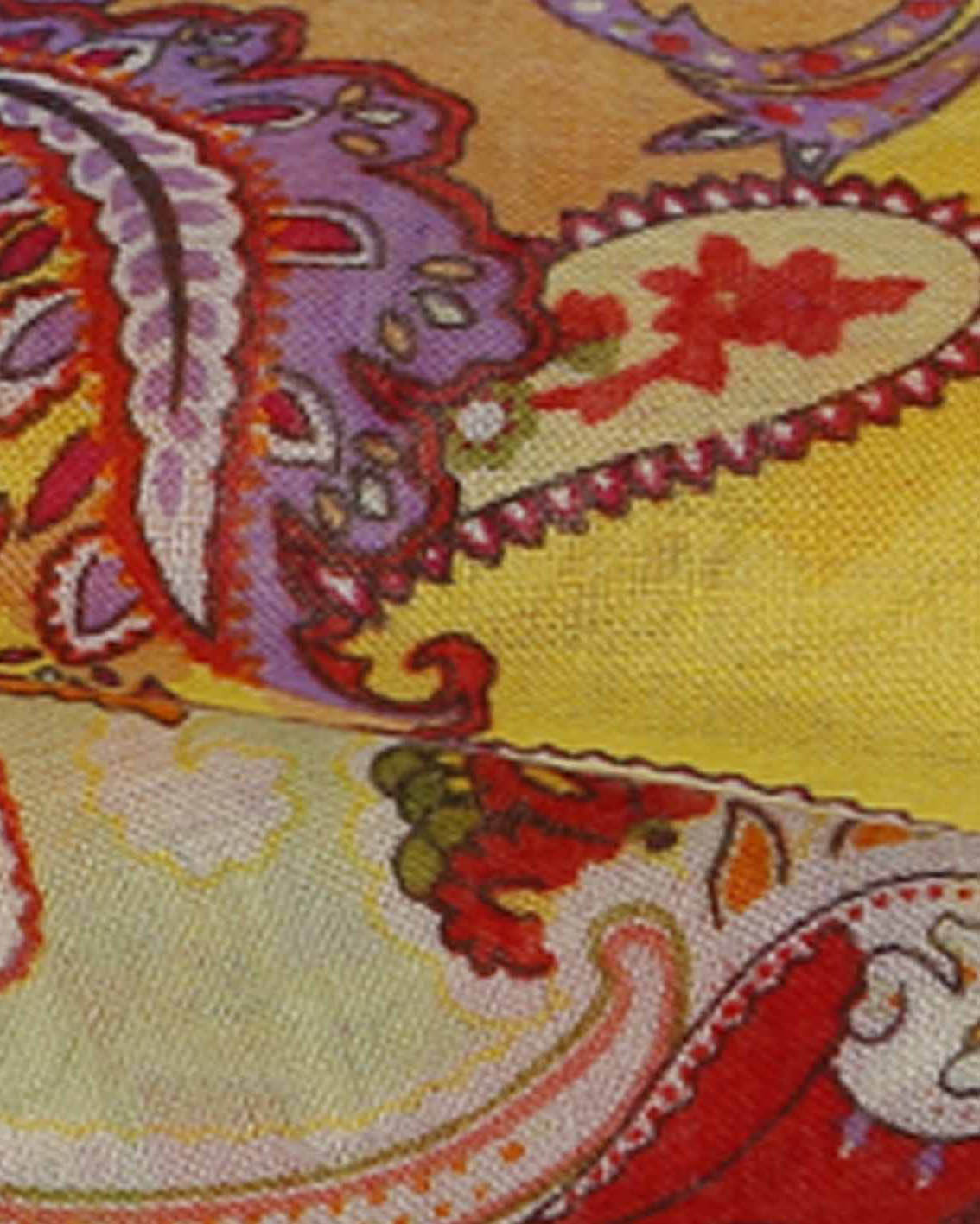 Damenschal Paisleymuster bunt