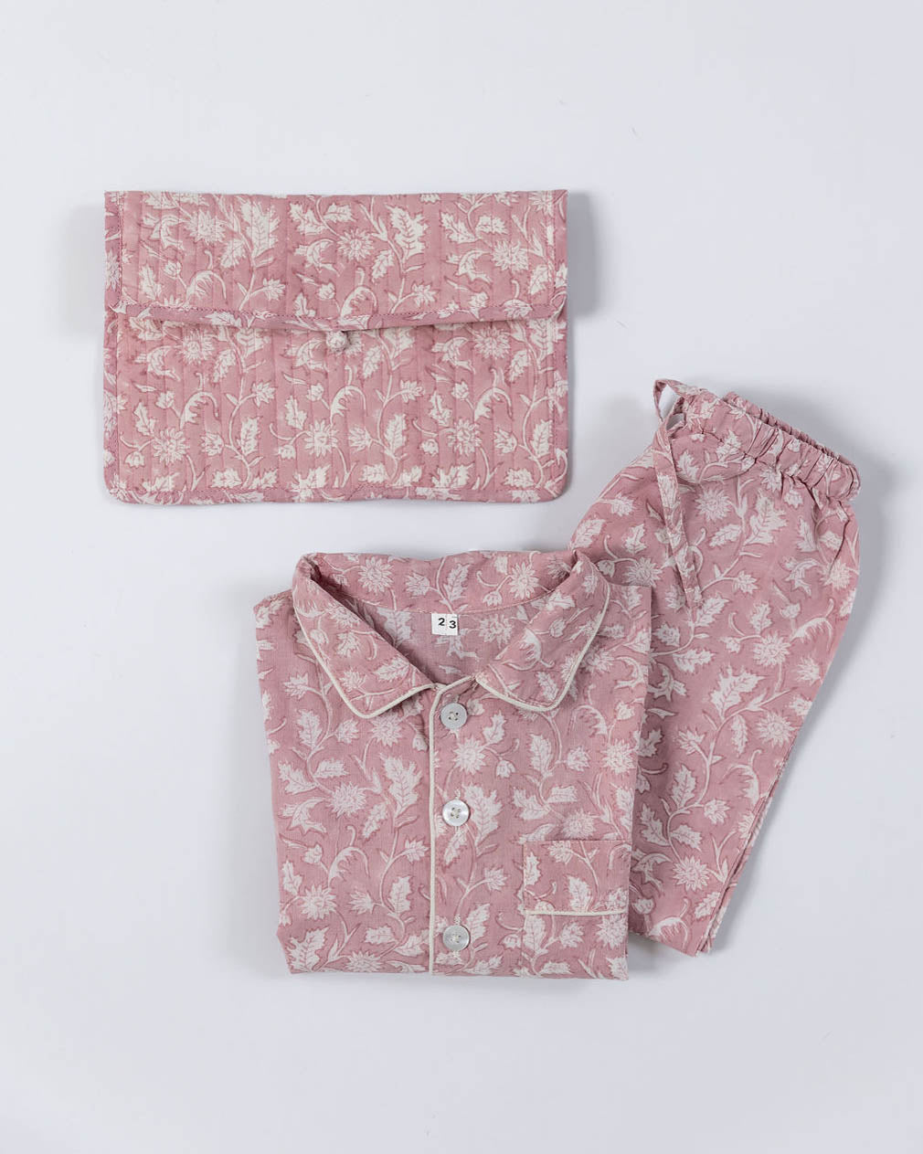 Waschbeutel 3er Set rosa Familie