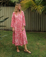 All-day-dress Maxikleid pink