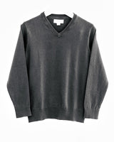 Unisex Baumwoll Pullover grau