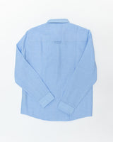 Jungen-Hemd blau einfarbig