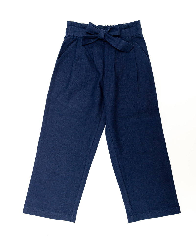 Unisex Hose mit geradem Bein blau