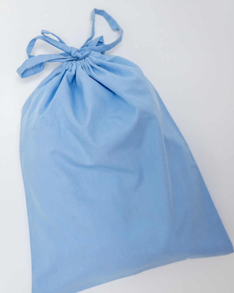 Unisex Pyjama blau Popeline