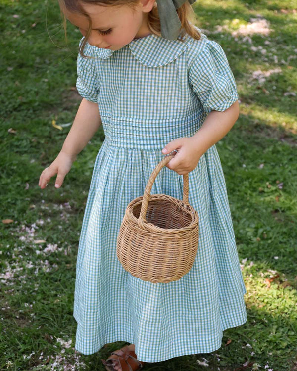 Festliches Mädchenkleid  kariert