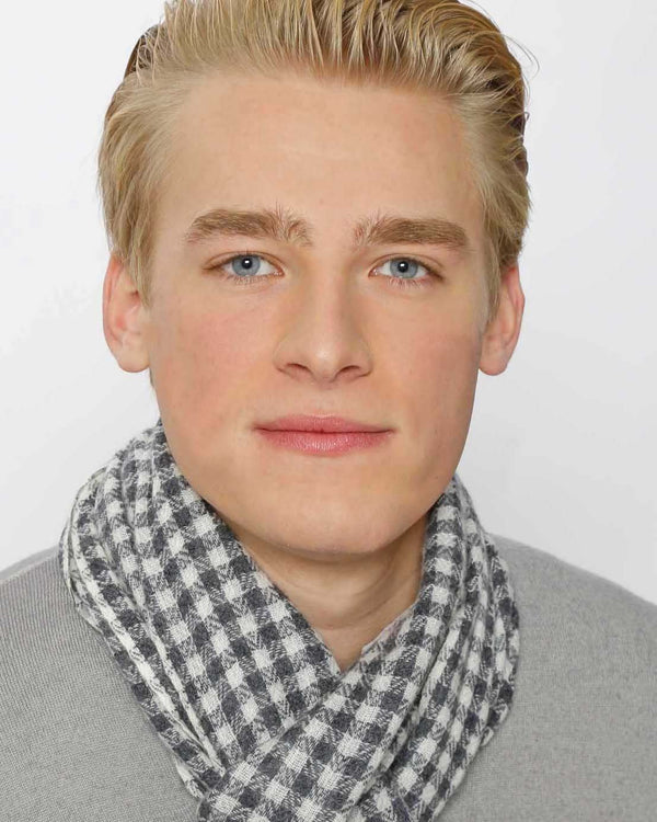 Herrenschal Kaschmir Kariert 