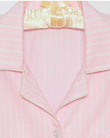 Damen Pyjama rosa Streifen