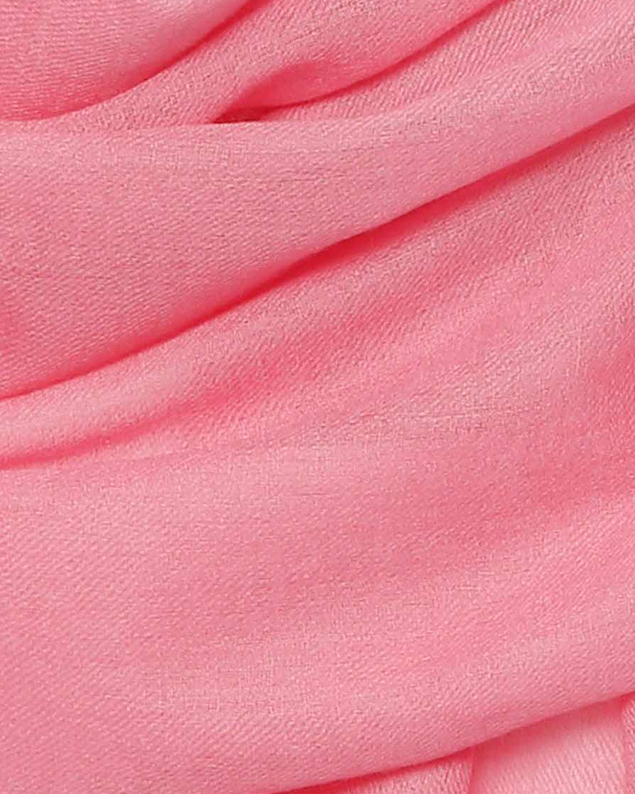 Damenschal rosa einfarbig