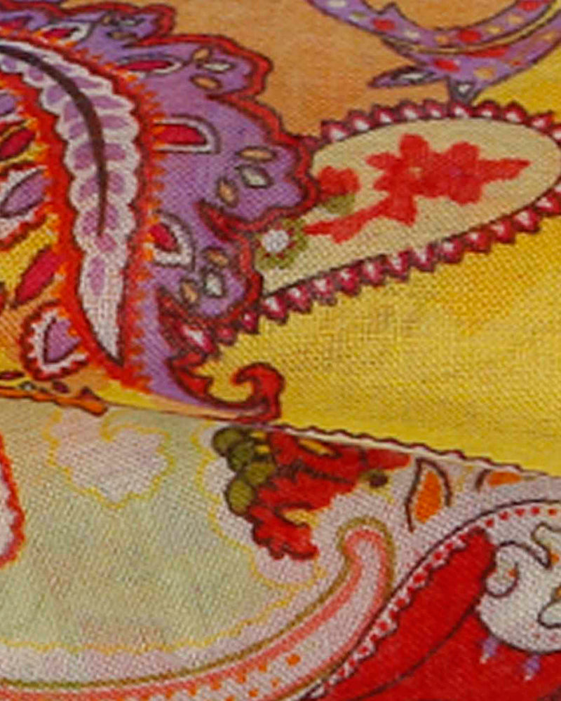 Damenschal Paisleymuster bunt