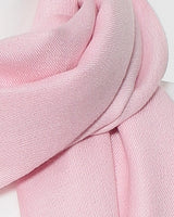 Damenschal pink Wolle