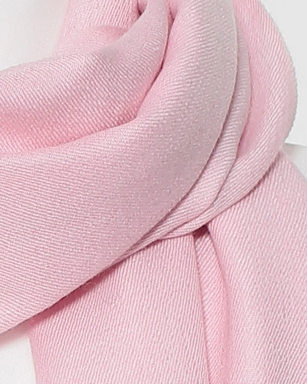 Damenschal pink Wolle