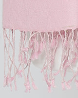 Damenschal pink Wolle