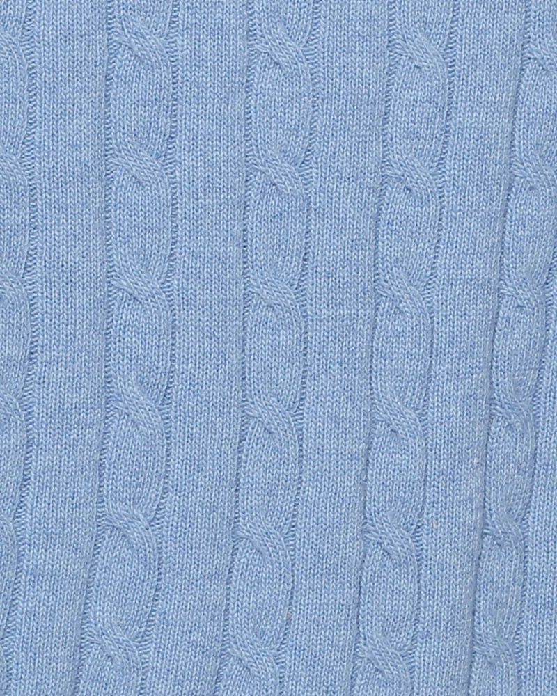 Unisex Pulli Blau Wolle