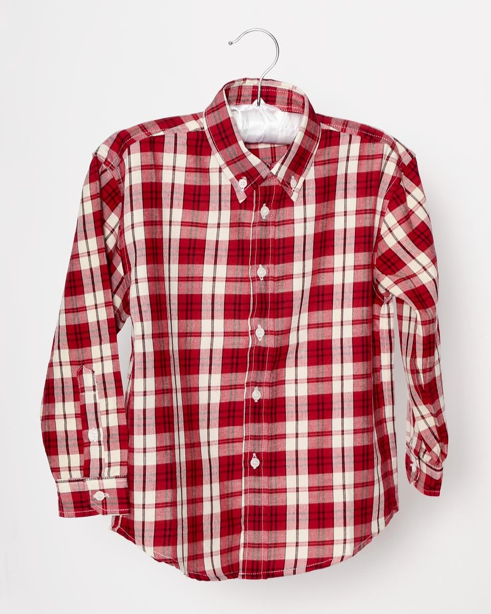 Jungen-Hemd Flanell