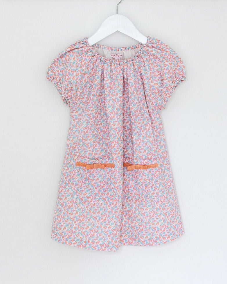 Mädchen-Sommerkleid  Pastellfarben